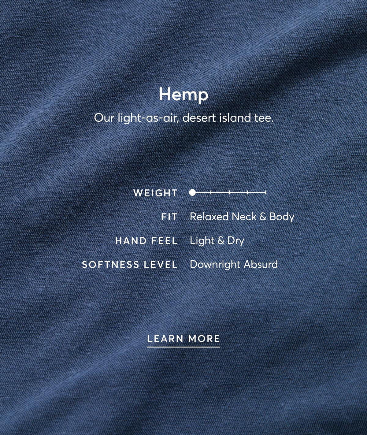 Relaxed Hemp Cotton Henley Product Image