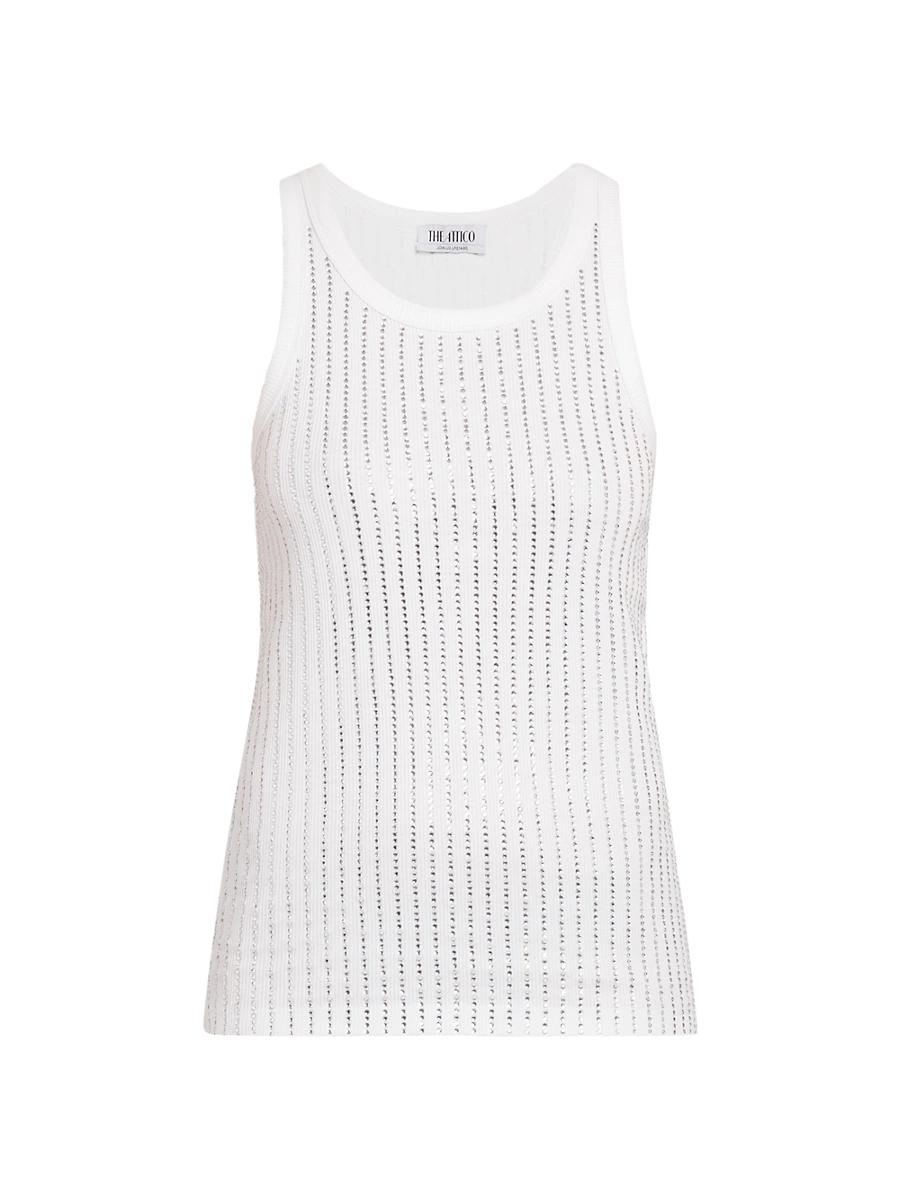 Womens Crystal Tank Top Product Image