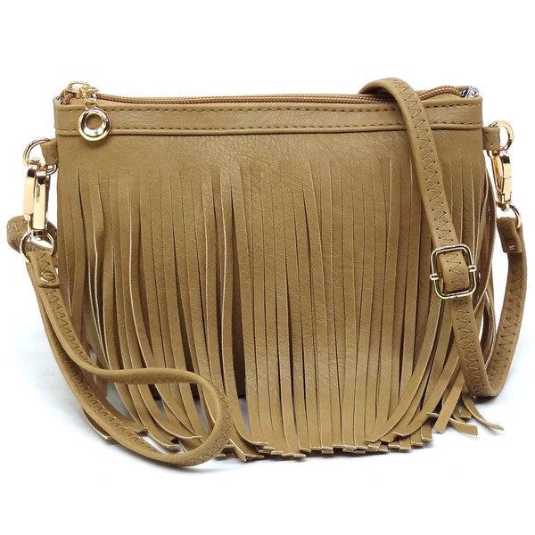 Western Fringe Clutch Cross Body Bag Product Image