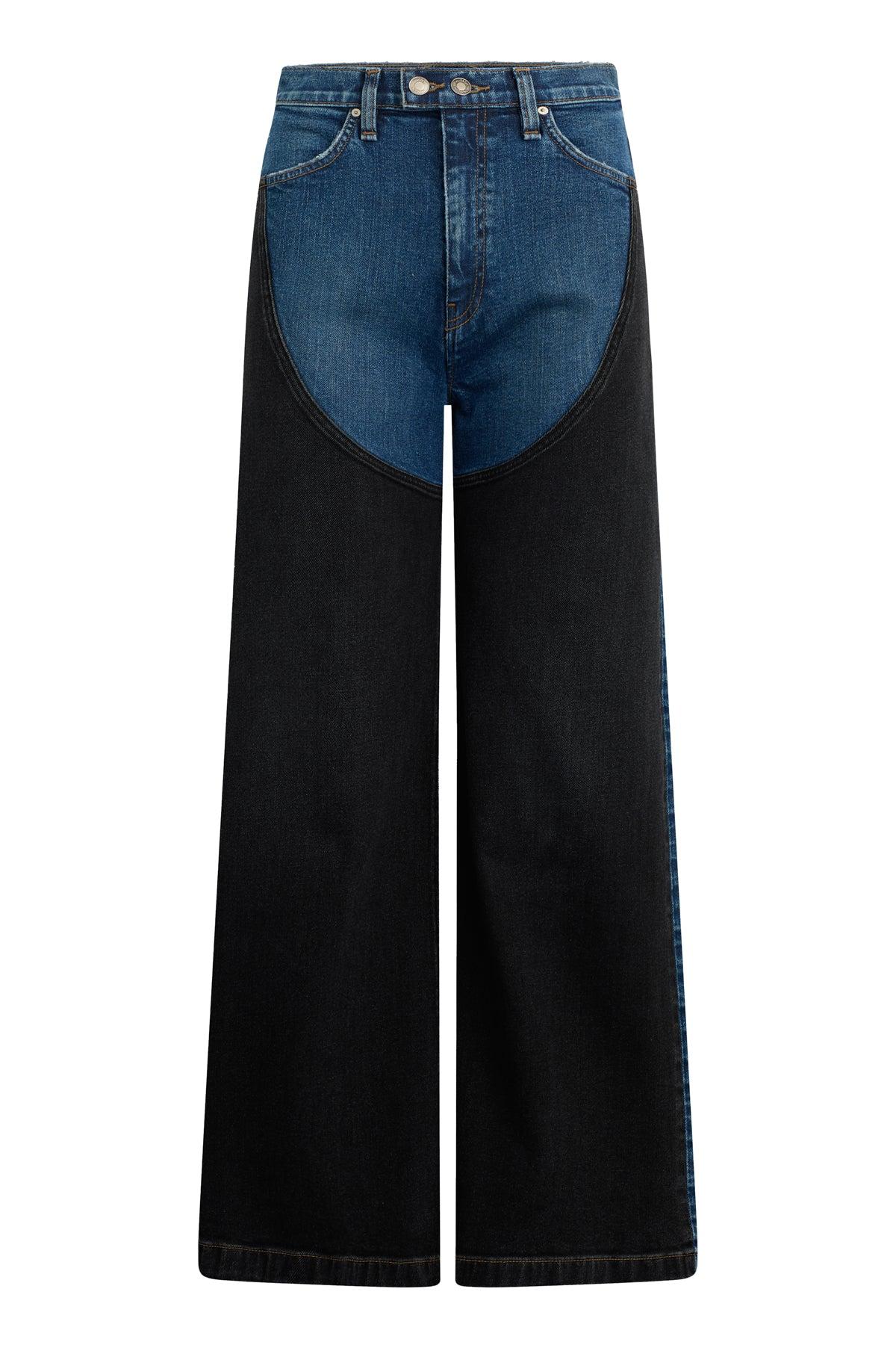 Jodie Loose Wide Leg W/ Contrast Front Panel Female Product Image