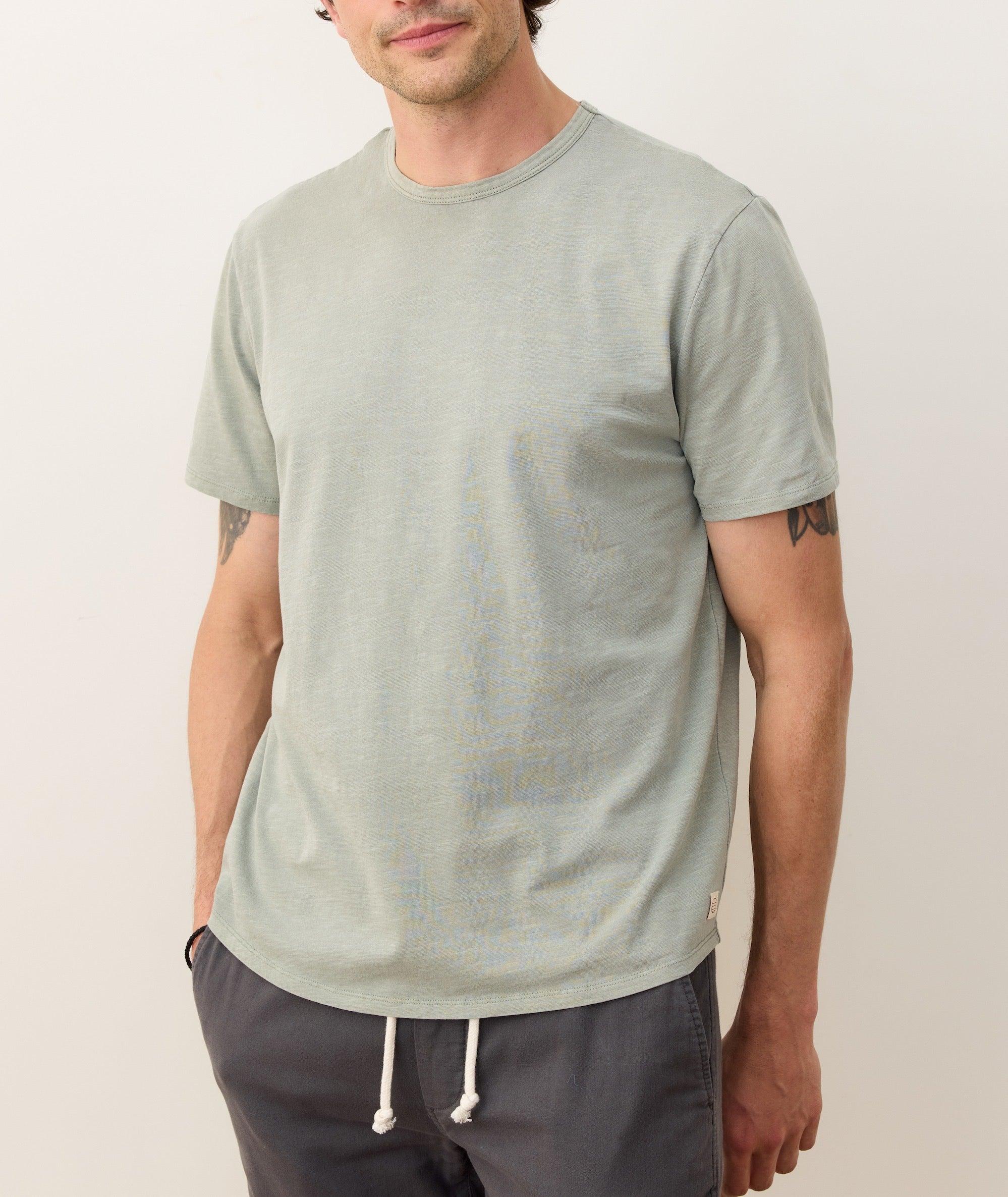 Saddle Hem Crew Tee Product Image