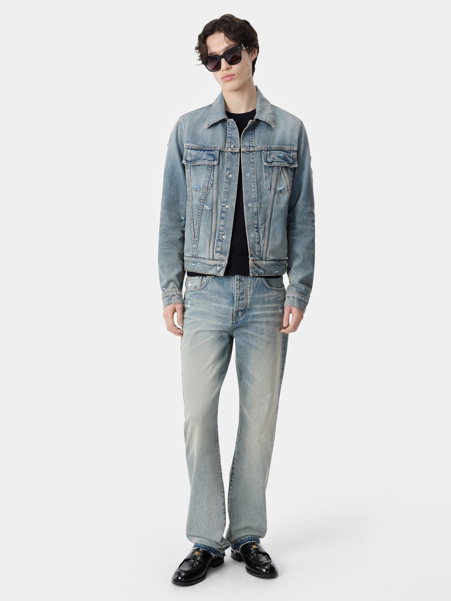 RELEASED HEM STRAIGHT JEAN - Antique Indigo Product Image