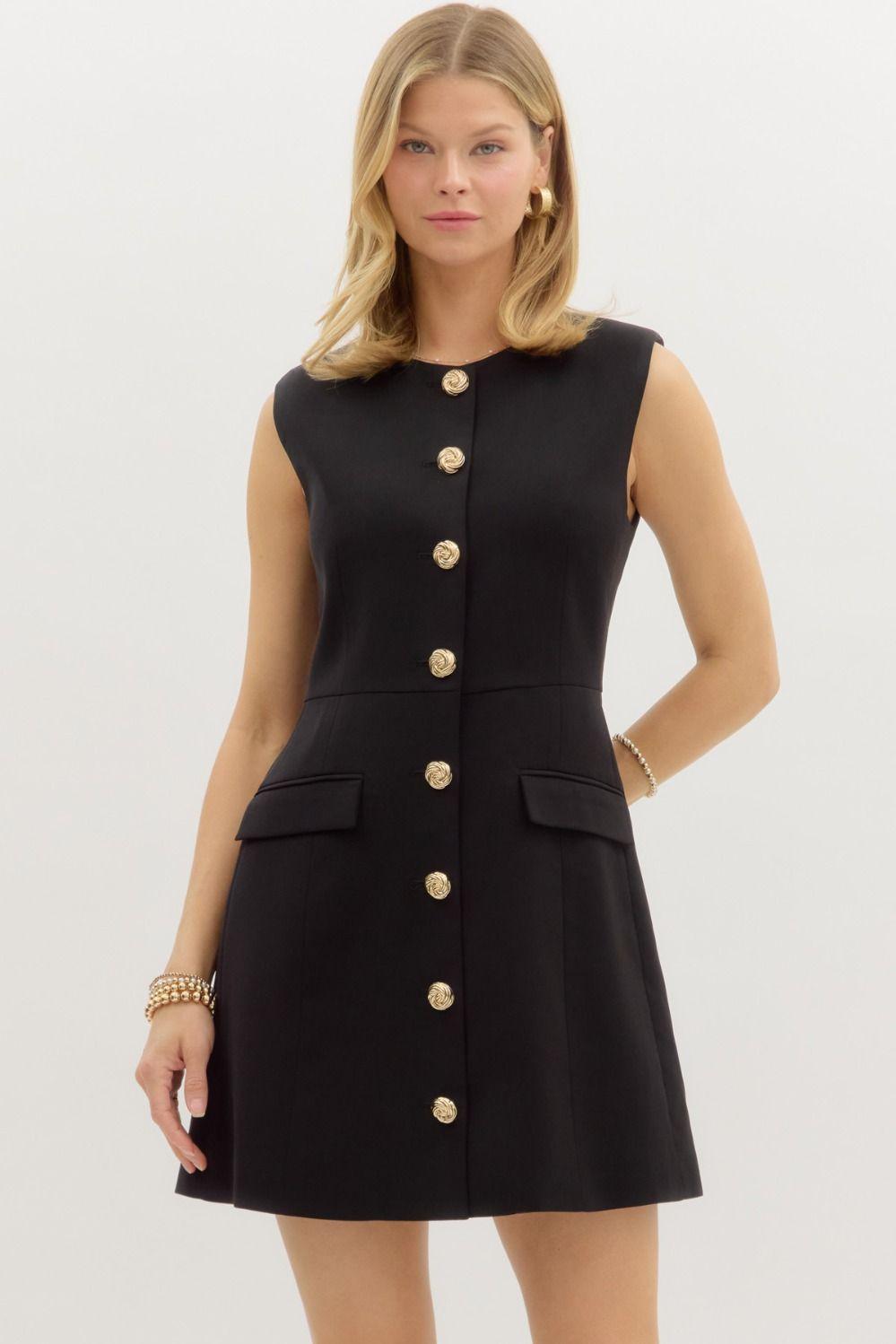 Fifth Avenue Button Up Dress Product Image