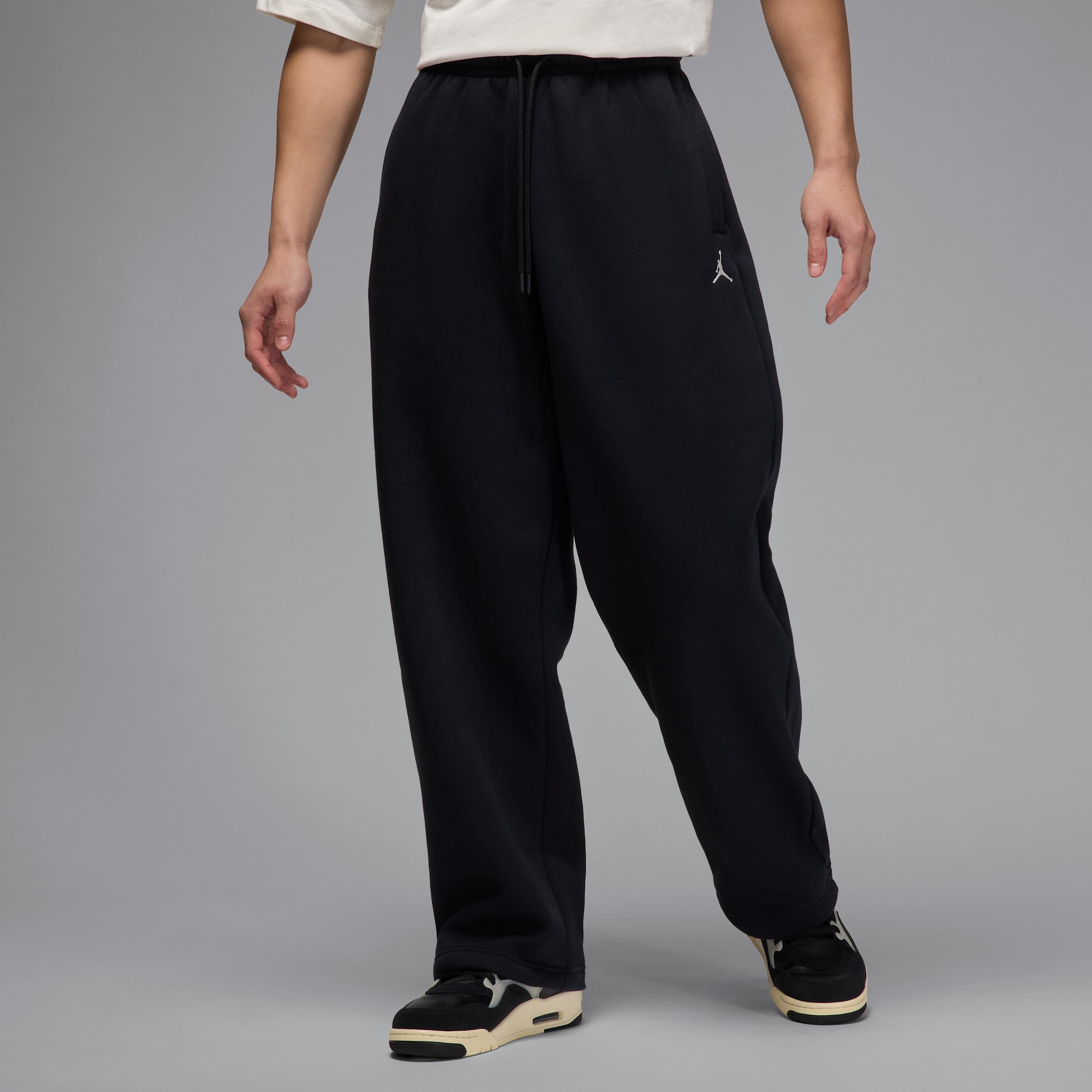 Mens Jordan Brooklyn Fleece Oversized Open-Hem Pants | IB7238-010 Product Image