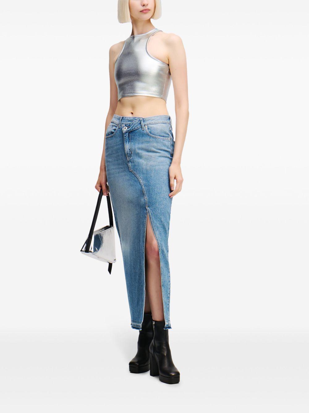 metallic tank top Product Image