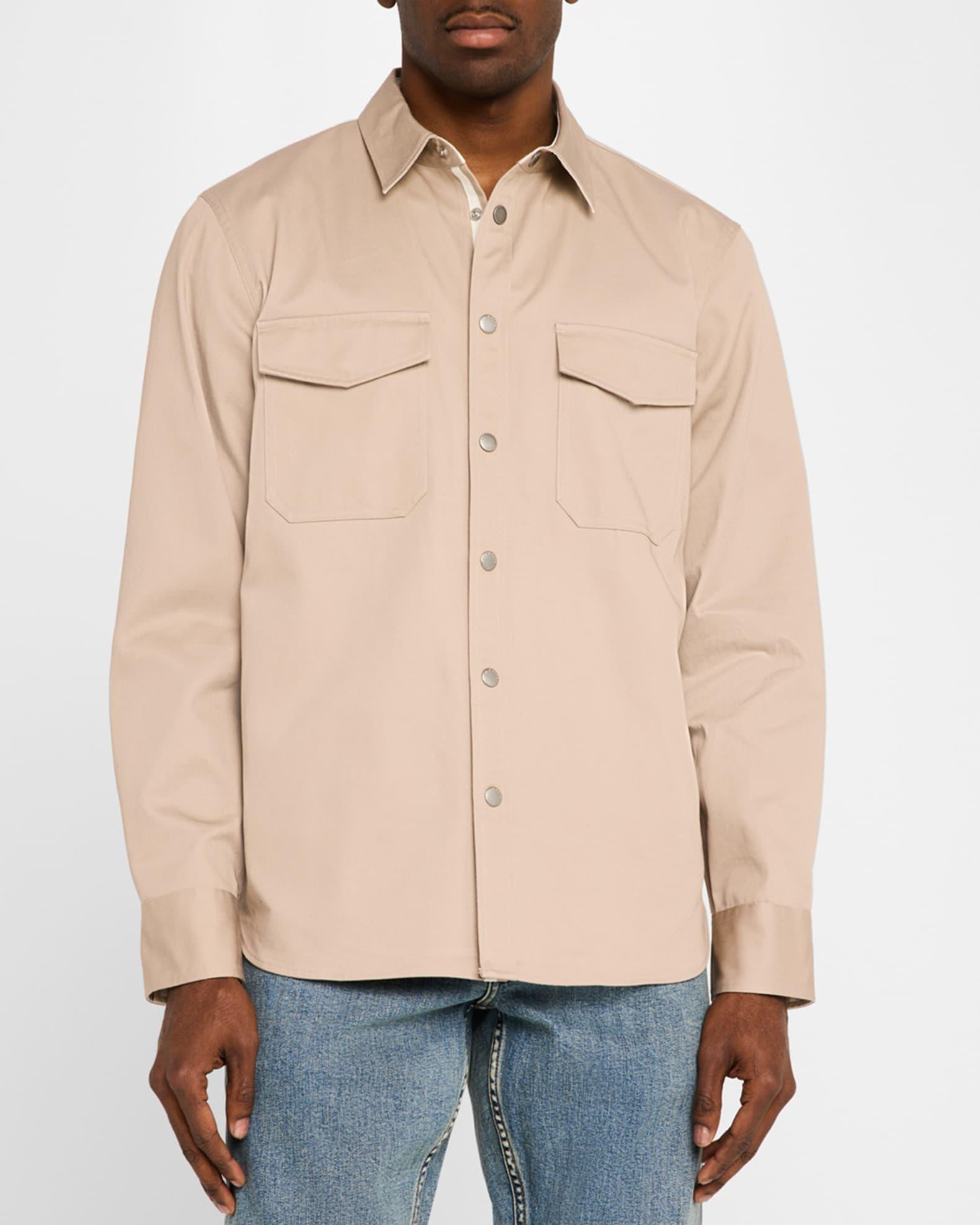 Men's CPO Cotton Overshirt Product Image
