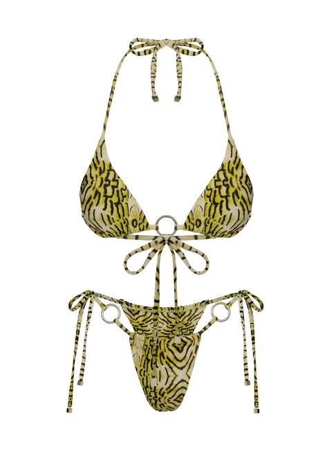 Sunbrella Triangle Bikini Top Snake Product Image
