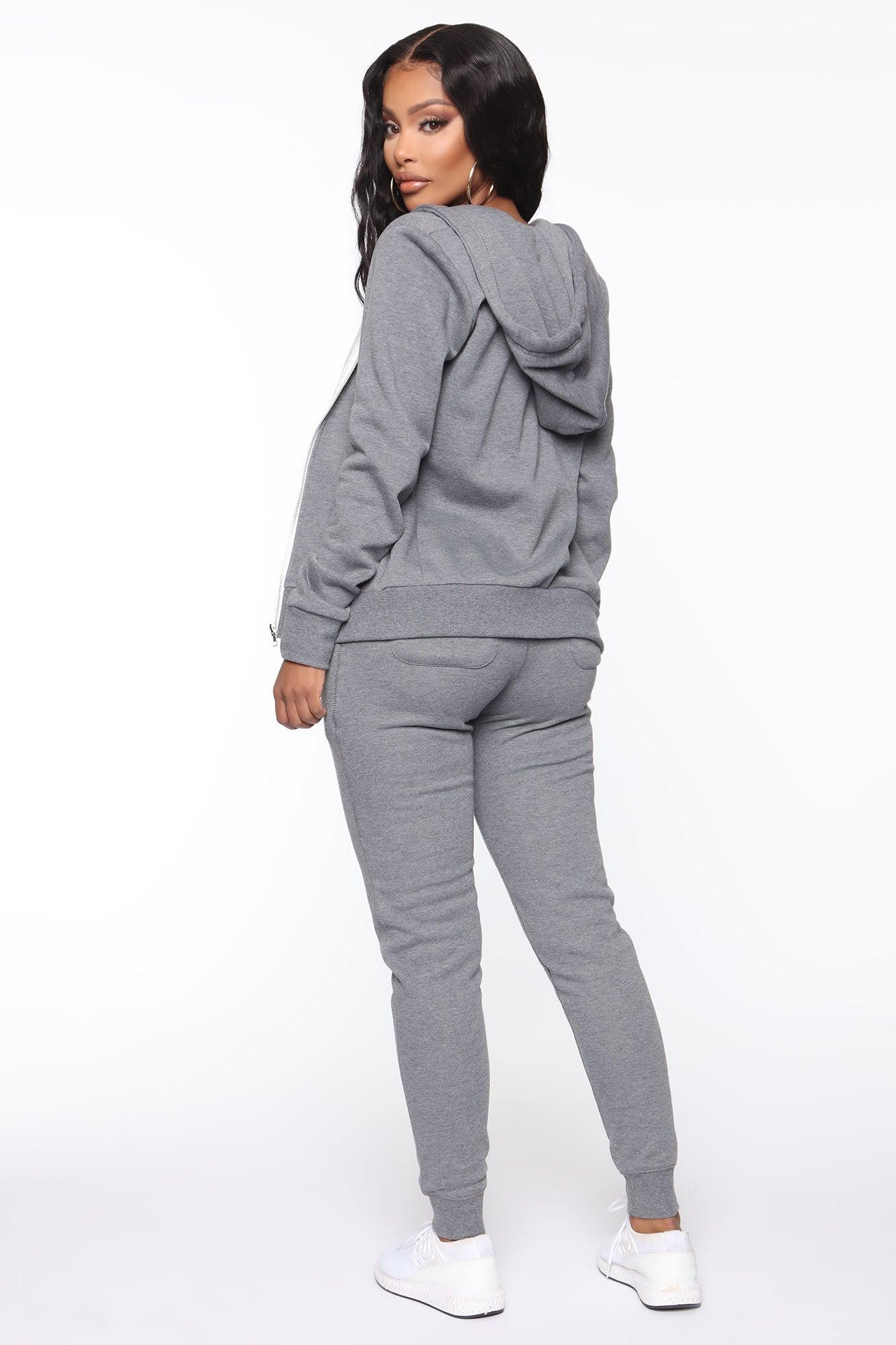 Relaxed Vibe Joggers - Heather Grey Product Image