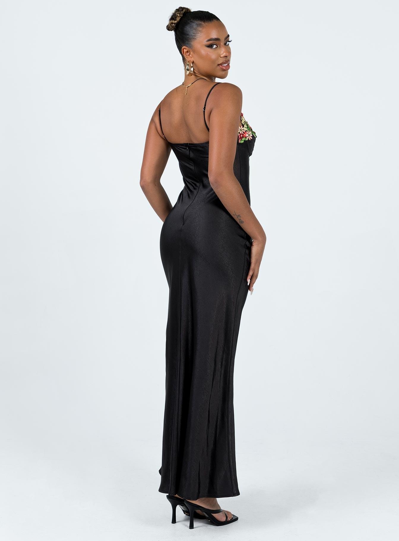 Kenzie Maxi Dress Black Product Image