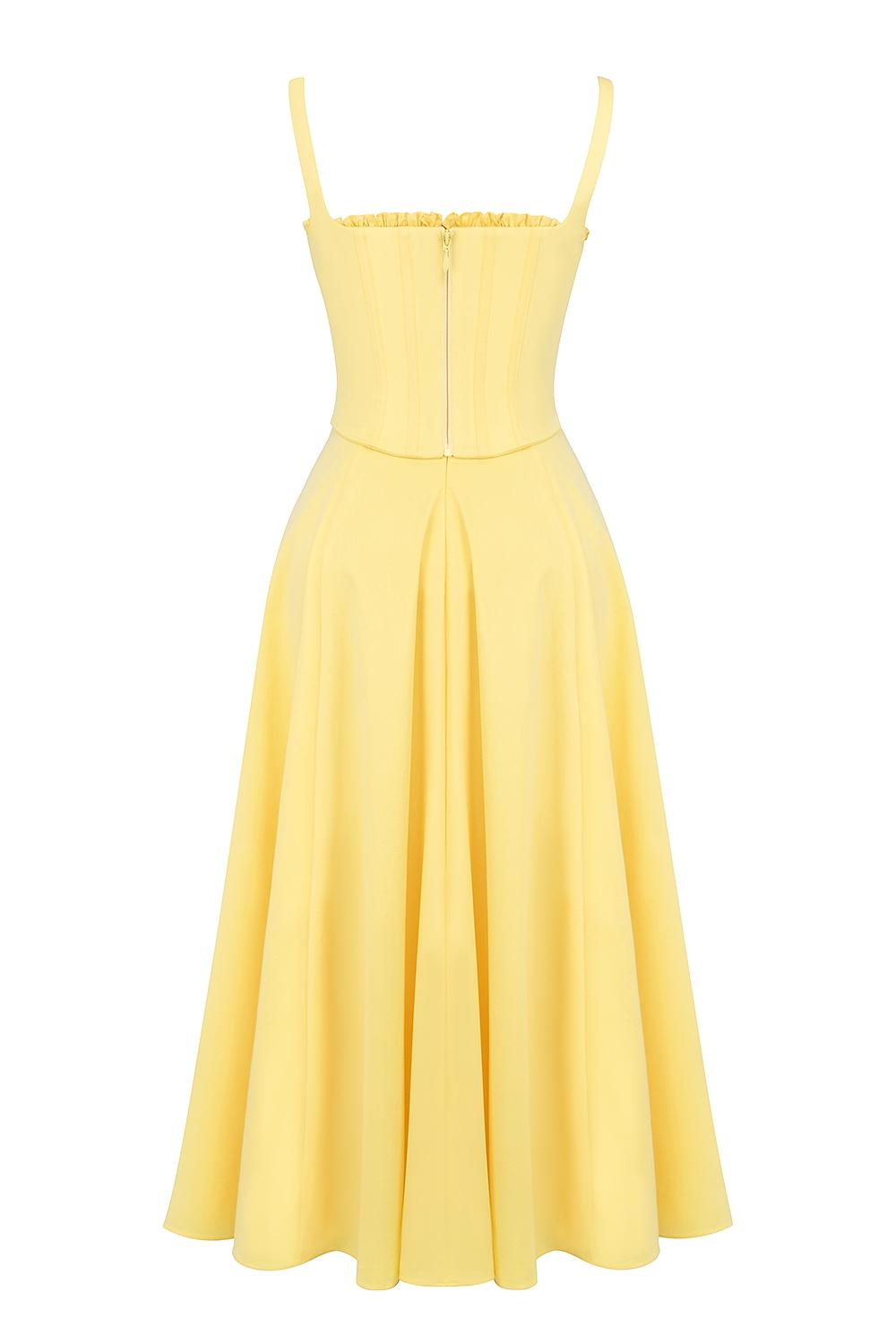 Clarabelle  sunshine cotton midi sundress Product Image