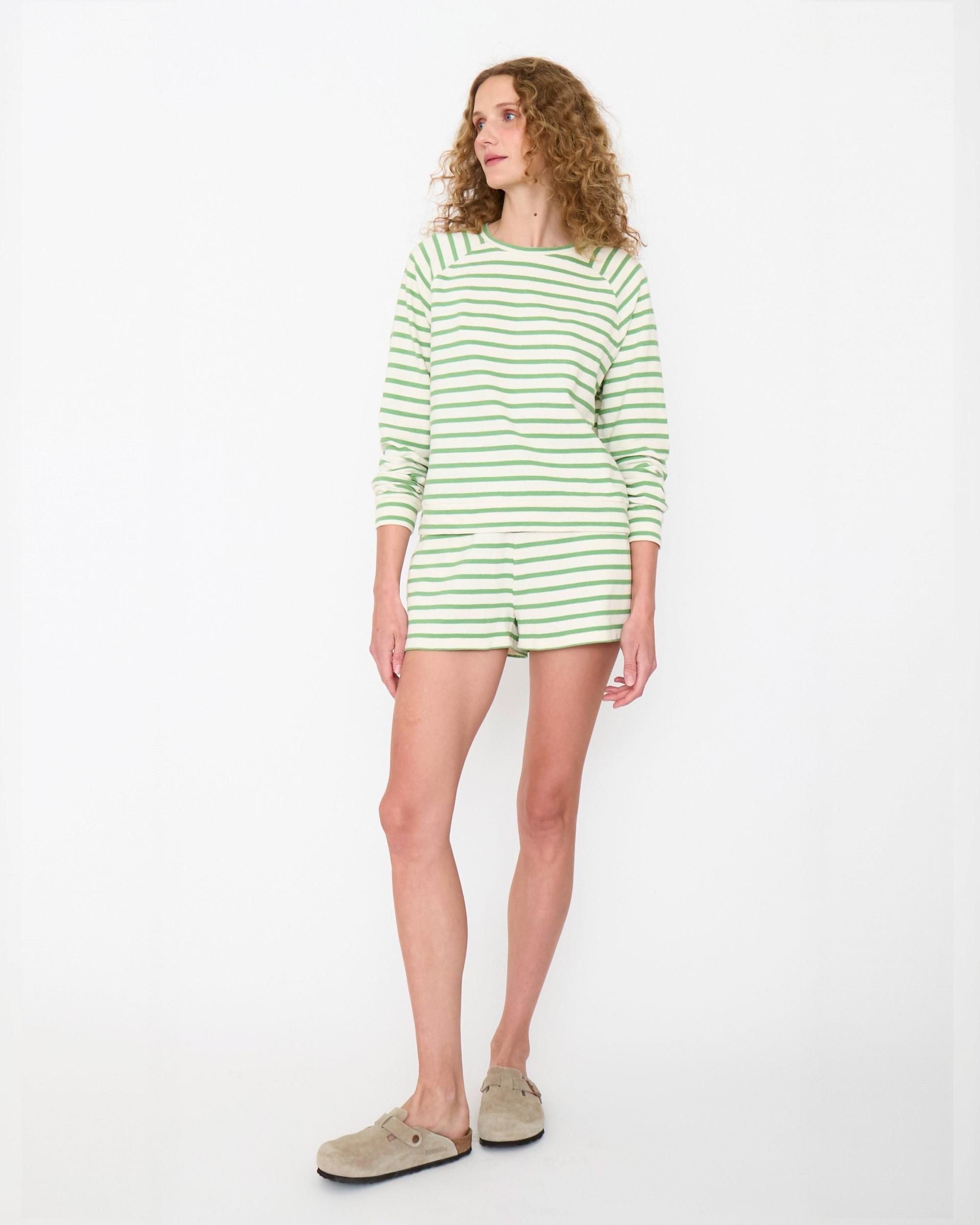 The Eco Cotton Franny - Cream/Avocado Female Product Image