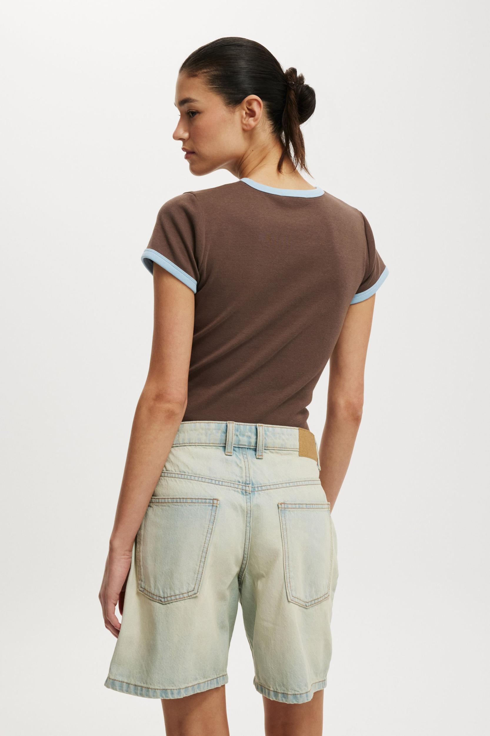 Relaxed Denim Short Product Image