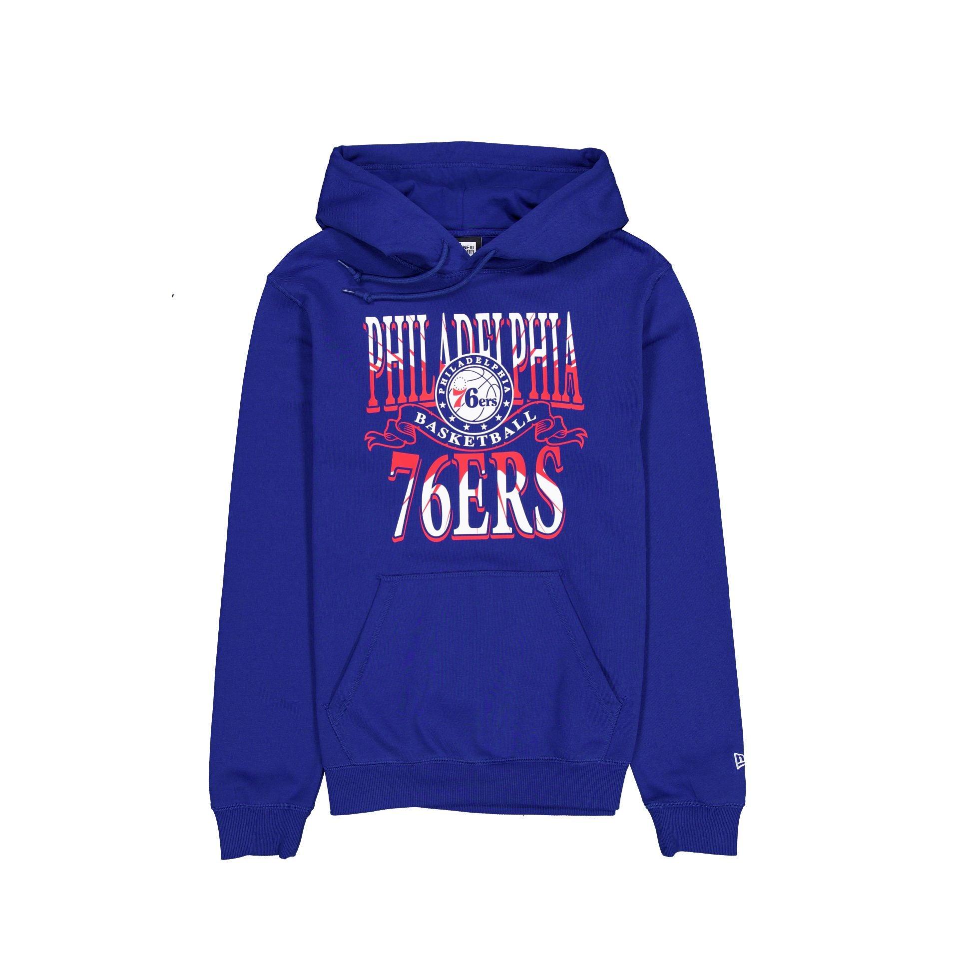 Philadelphia 76ers Sport Classics Blue Hoodie Male Product Image