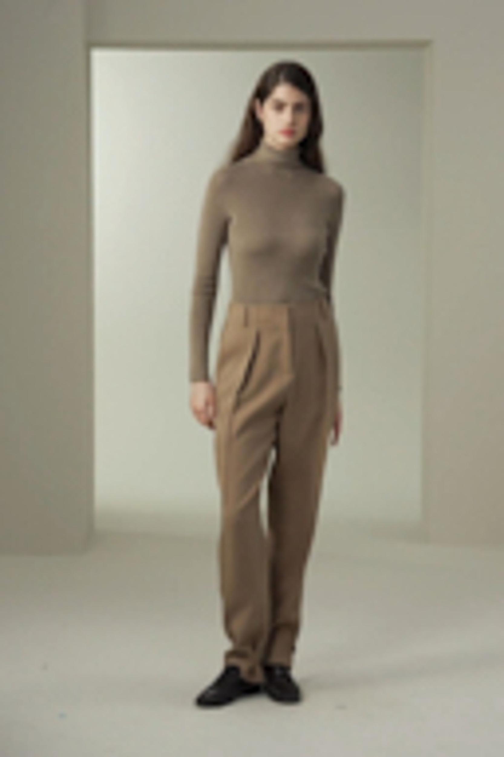 LILYSILK Wool Silk Blend Pants - for Women - Black Silk Wool - Chic and Cosy Wide Leg Pants 12 Product Image