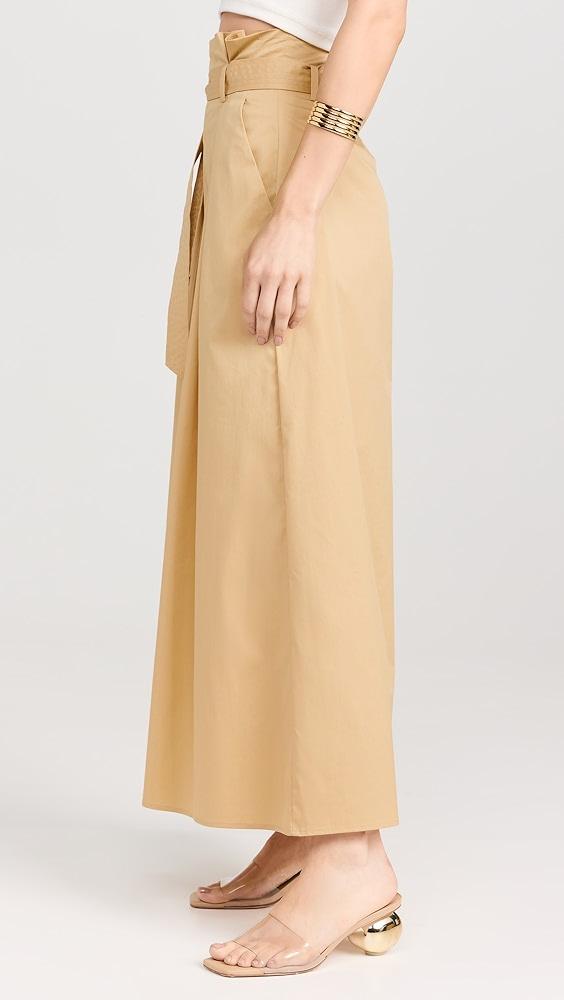 L'AGENCE Lowen Paperbag Crop Pants | Shopbop Product Image
