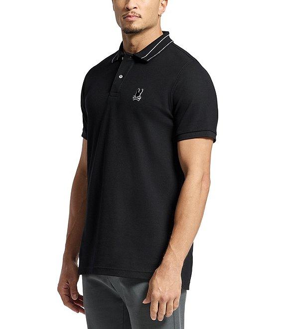 Psycho Bunny Ivins Pima Pique Short Sleeve Polo Shirt Product Image