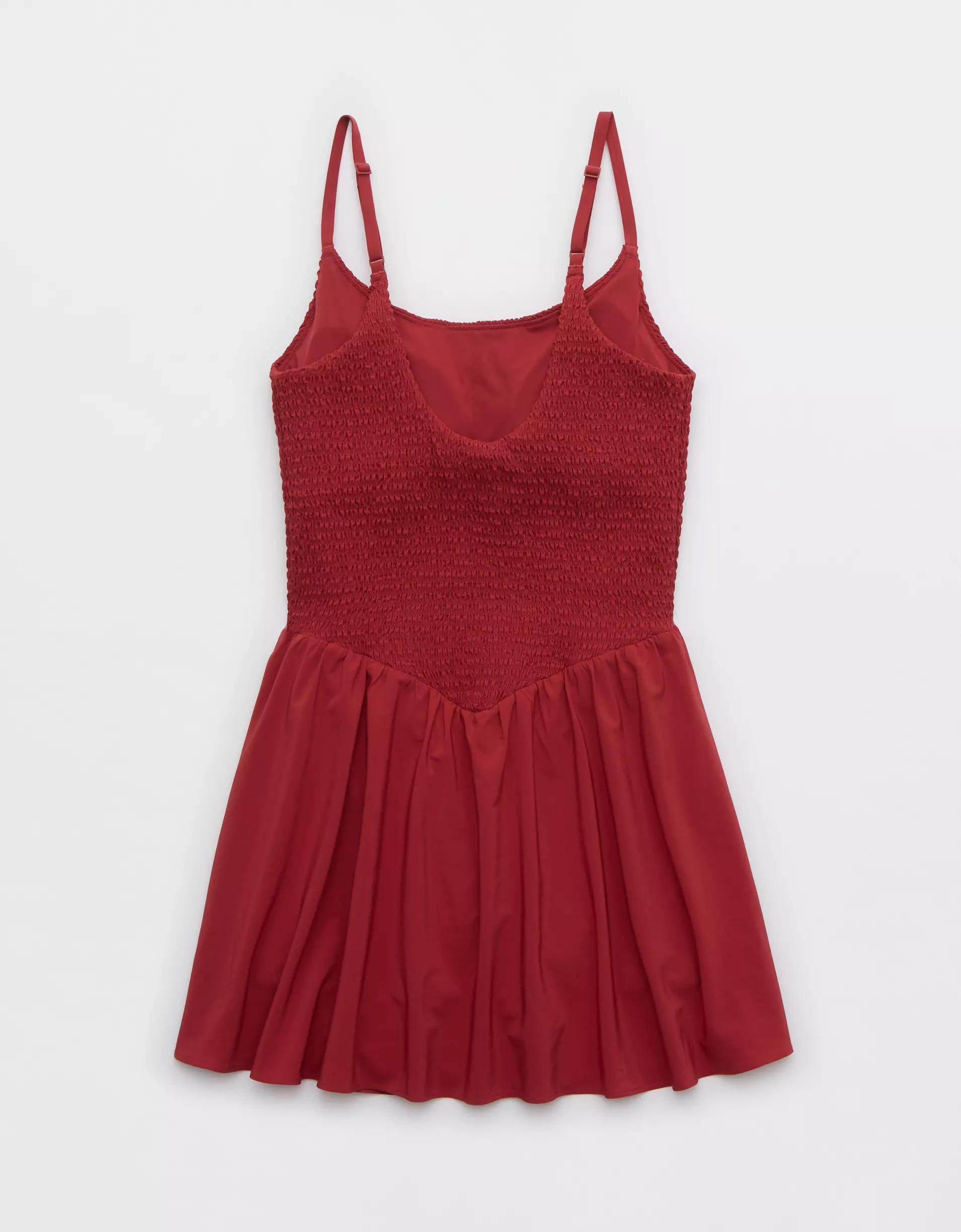 OFFLINE By Aerie Real Me Smocked Flowy Dress Product Image