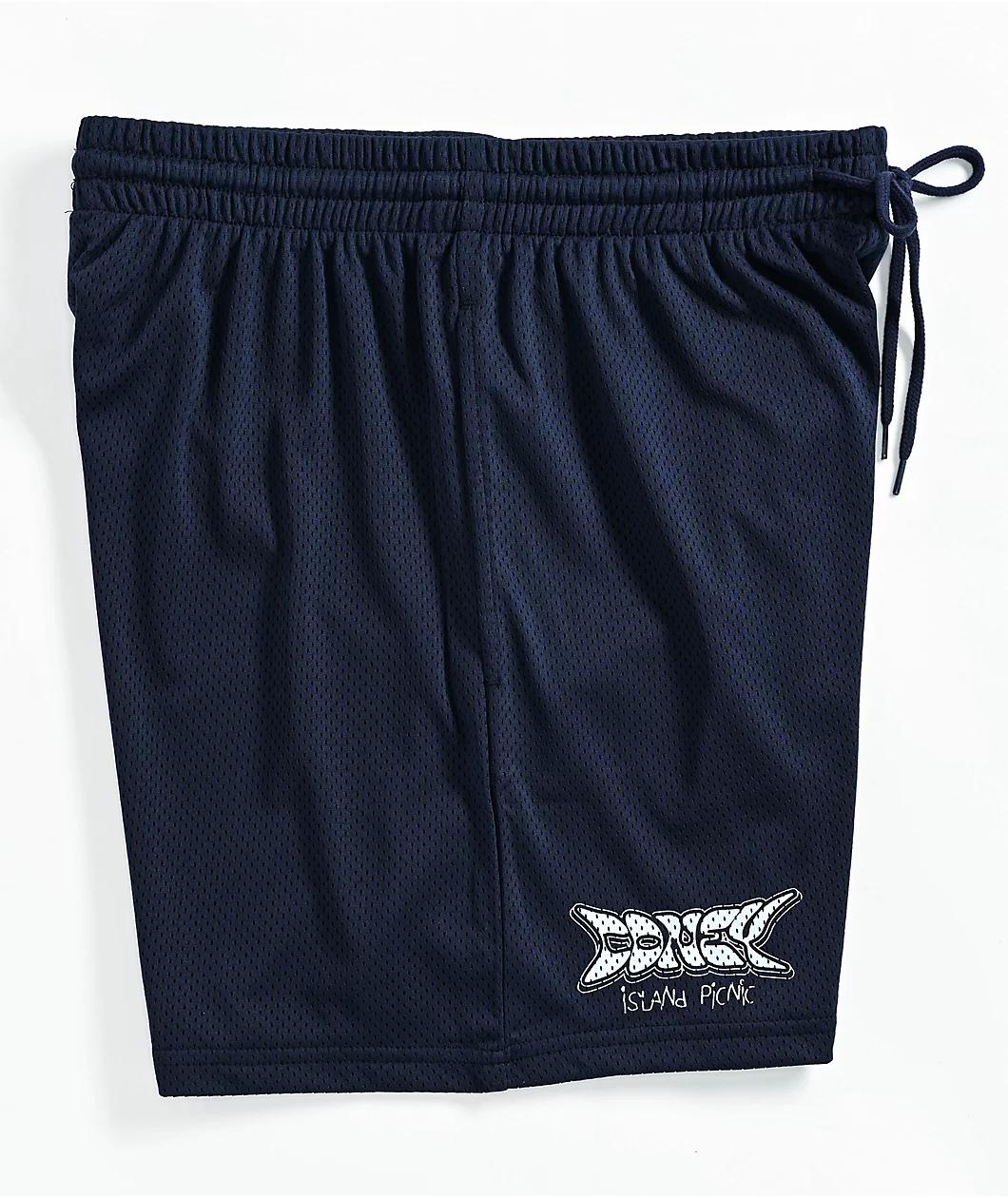 Coney Island Picnic Tour Navy Mesh Shorts Product Image