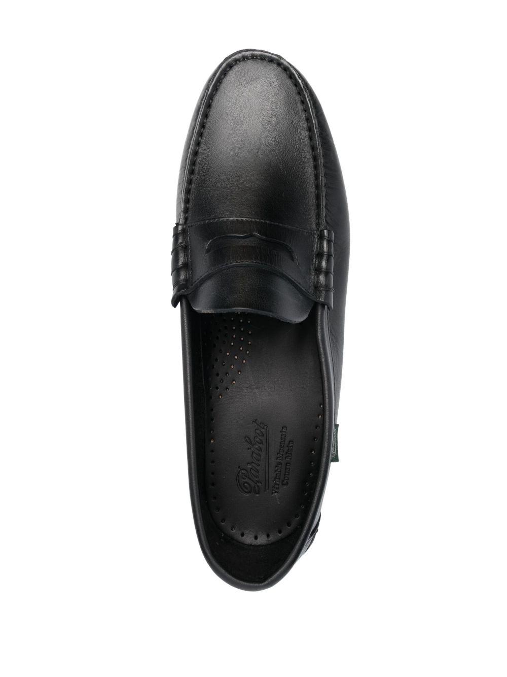leather penny loafers  Product Image