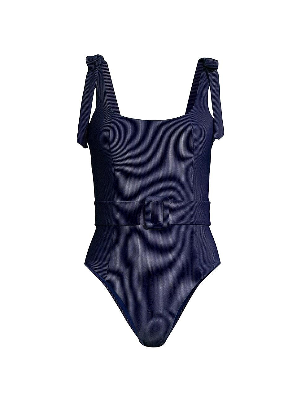 Womens Sydney Ribbed One-Piece Swimsuit Product Image