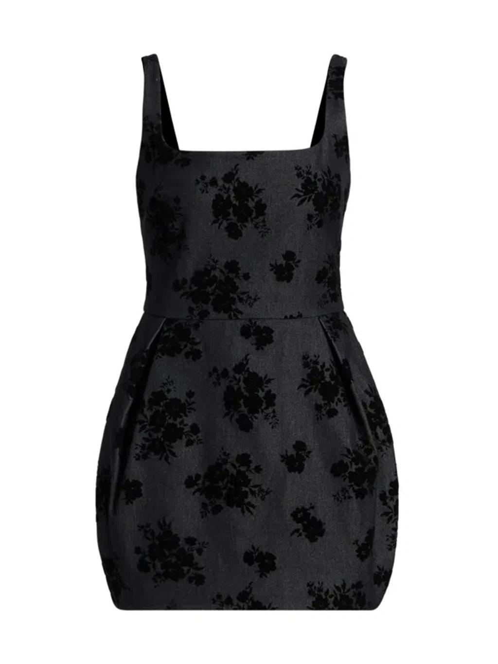 AMANDA UPRICHARD Regency Dress In Indigo In Multi Product Image