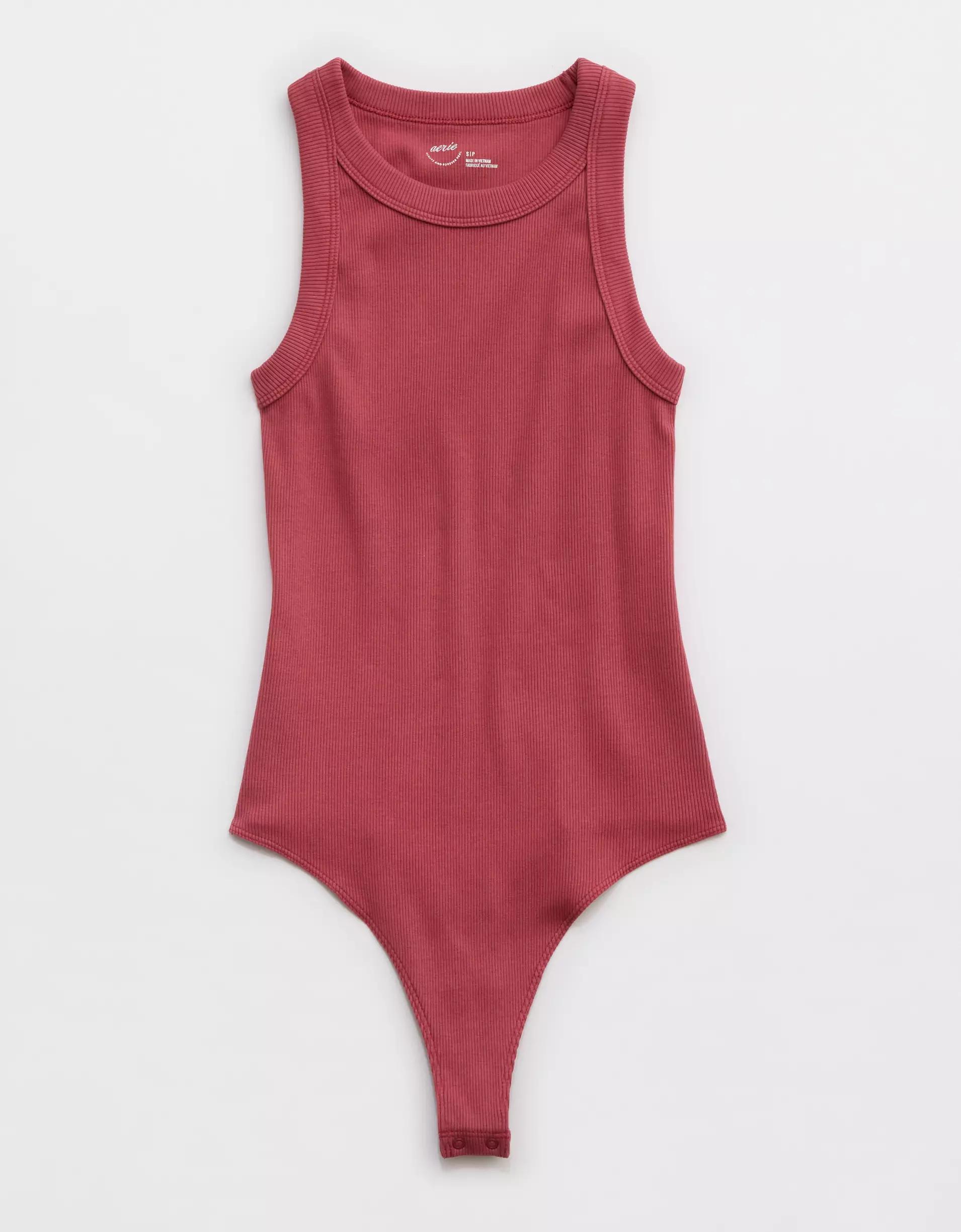 Aerie Free Spirit Ribbed Bodysuit Product Image
