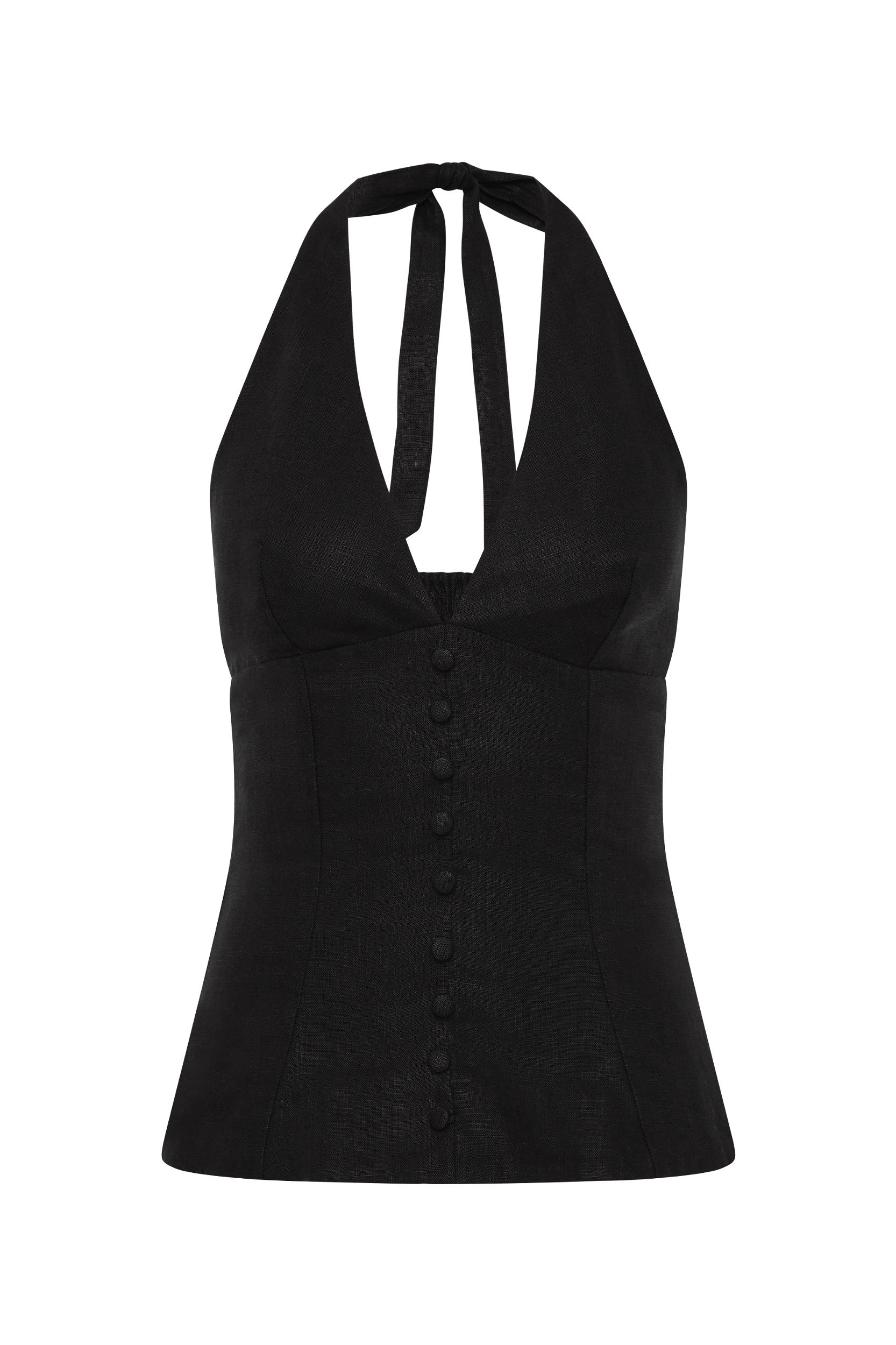 Marie Top Black - Final Sale Product Image