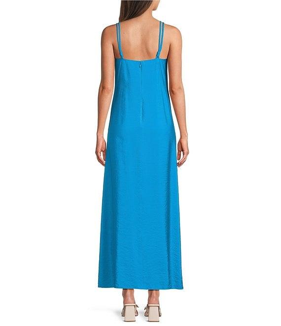 Antonio Melani Isabella Square Neck Sleeveless A-Line Midi Dress Product Image