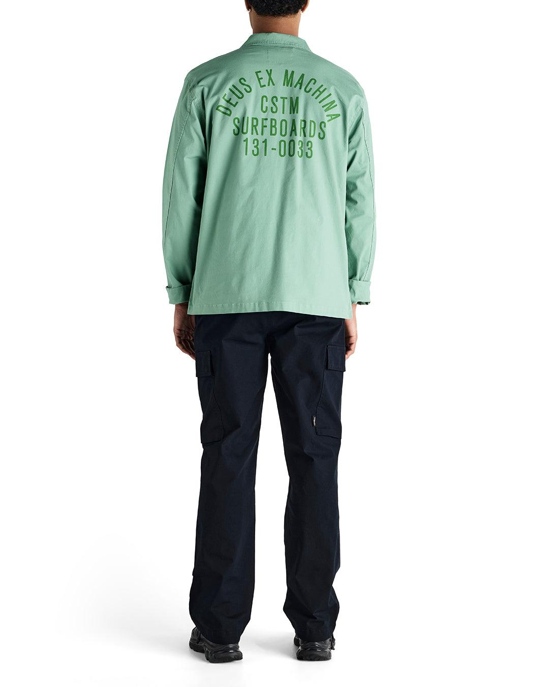 Tommy Poplin Surf Shirt - Shale Green Product Image