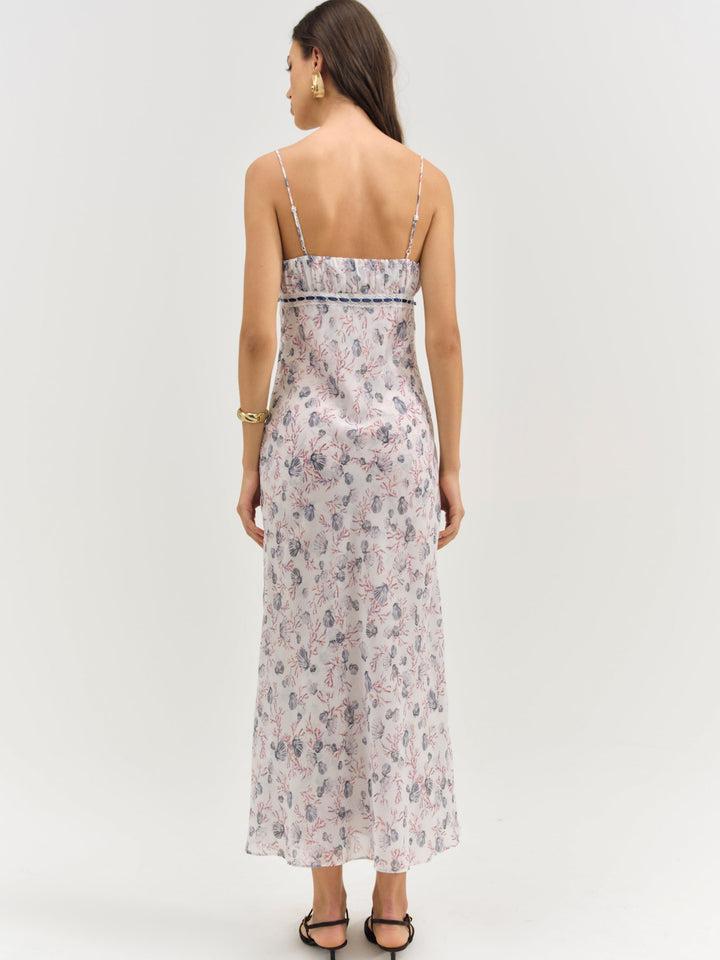 Midsummer Midi Dress — White Product Image