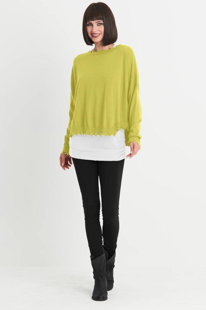 Planet Shabby Chic Crewneck Sweater Product Image