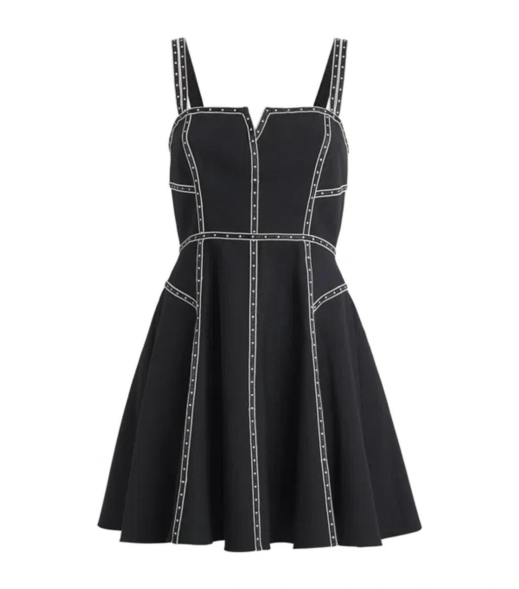CINQ À SEPT Cinq A Sept Jelena Ribbon Embellished Dress In Multi Product Image