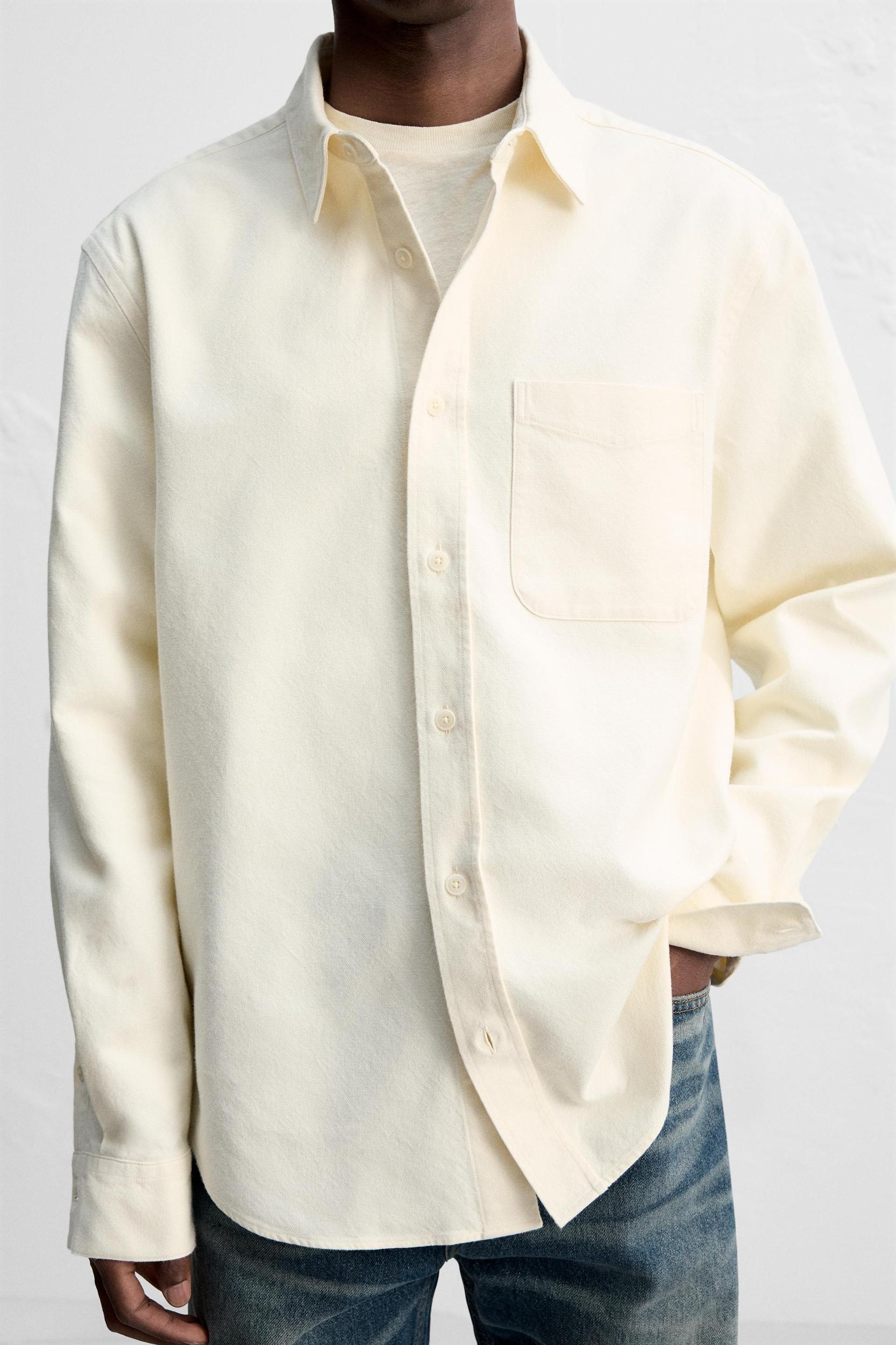 BRUSHED COTTON SHIRT Product Image