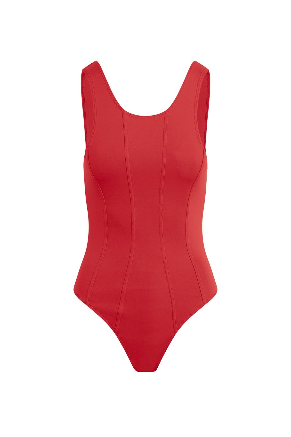 Scuba Scoop Neck Bodysuit Female Product Image