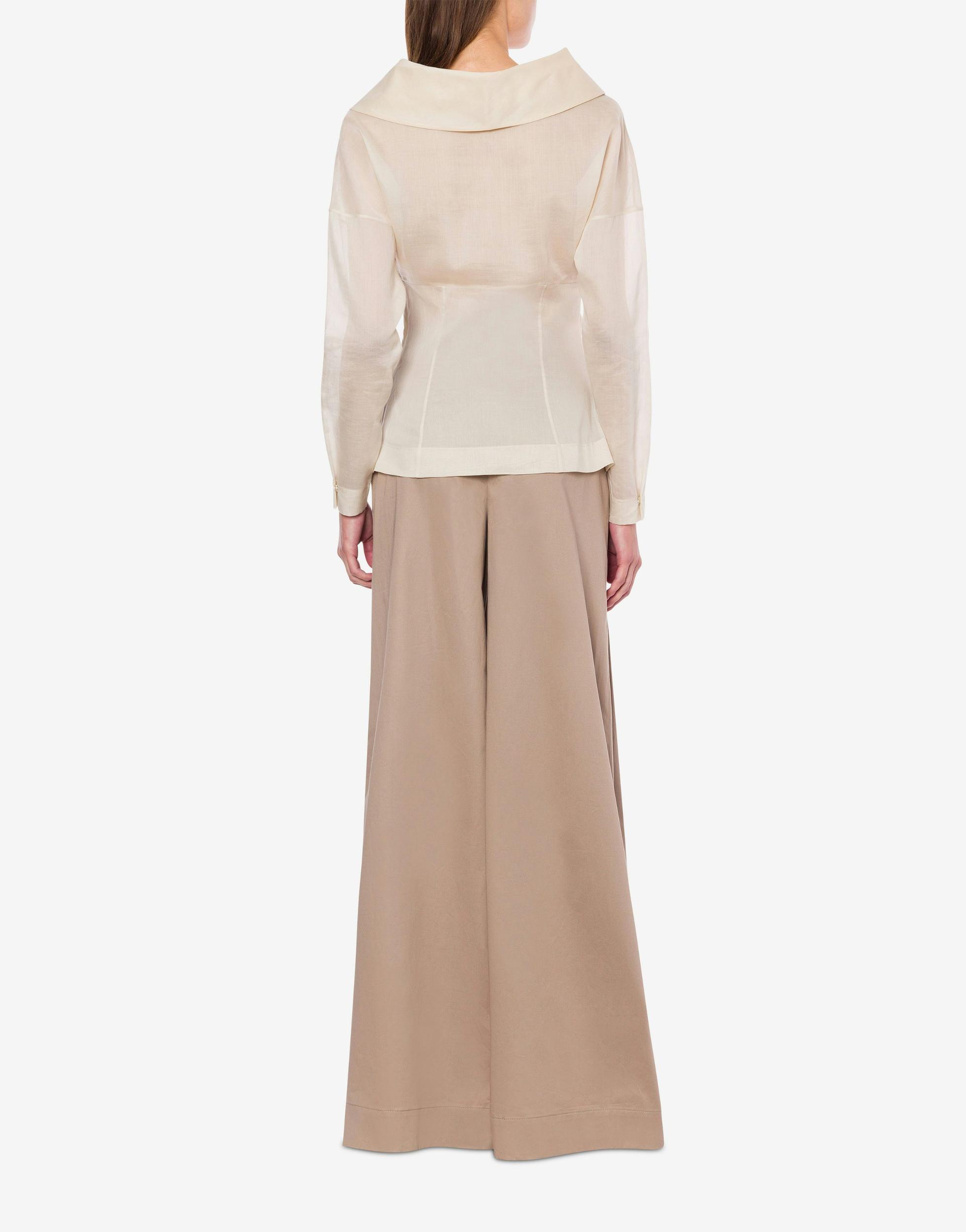 Organised muslin blouse Product Image