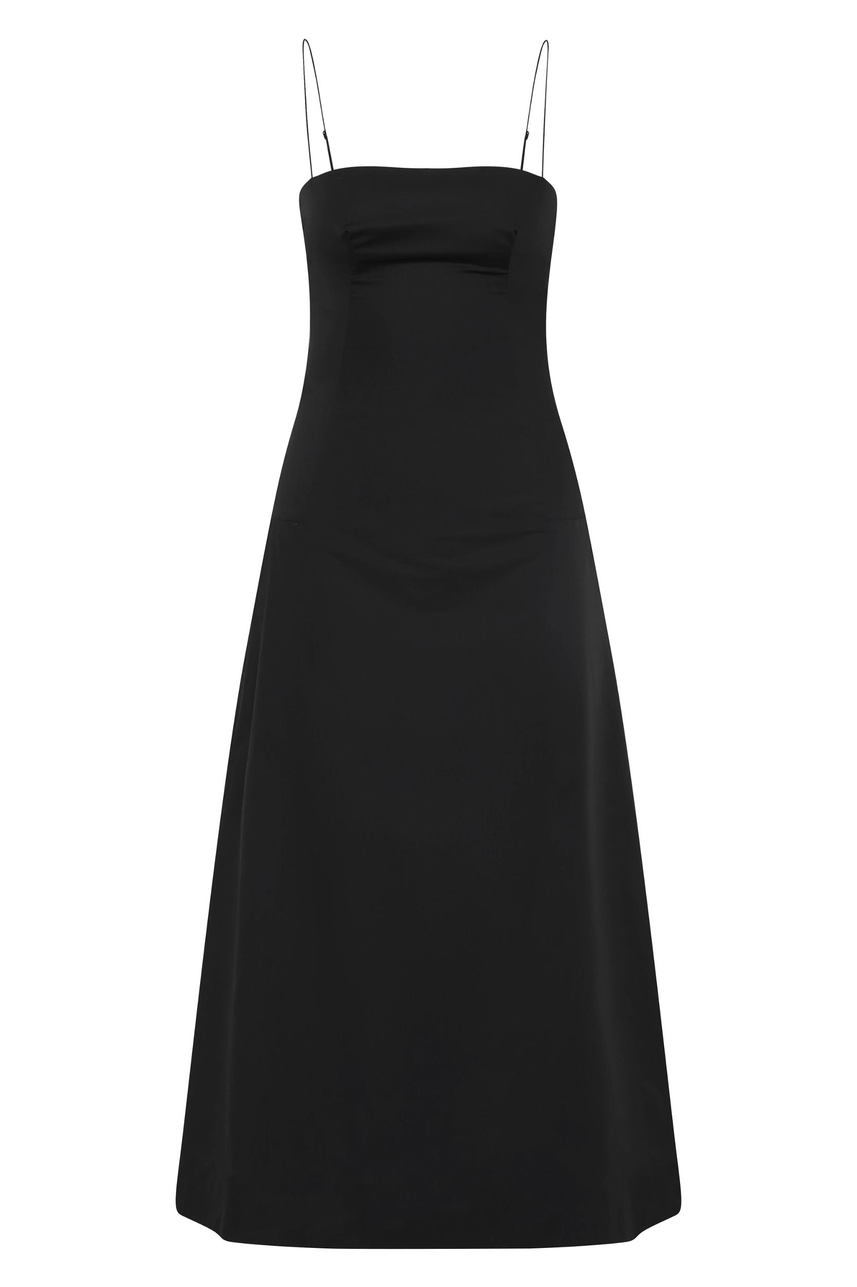 Ostano Midi Dress Black - Final Sale Product Image