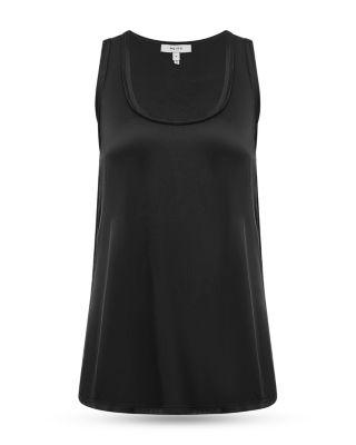 Riley Silk Front Tank Top Product Image
