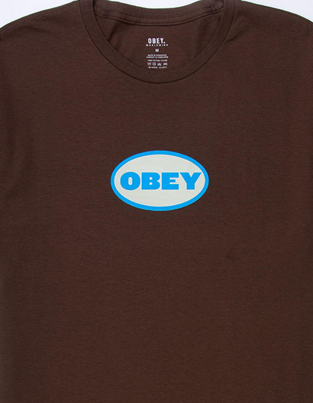 OBEY Lob Mens Tee - BROWN Product Image