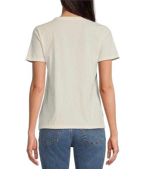 Lucky Brand Crew Neck Short Sleeve Lucky You Graphic T-Shirt Product Image