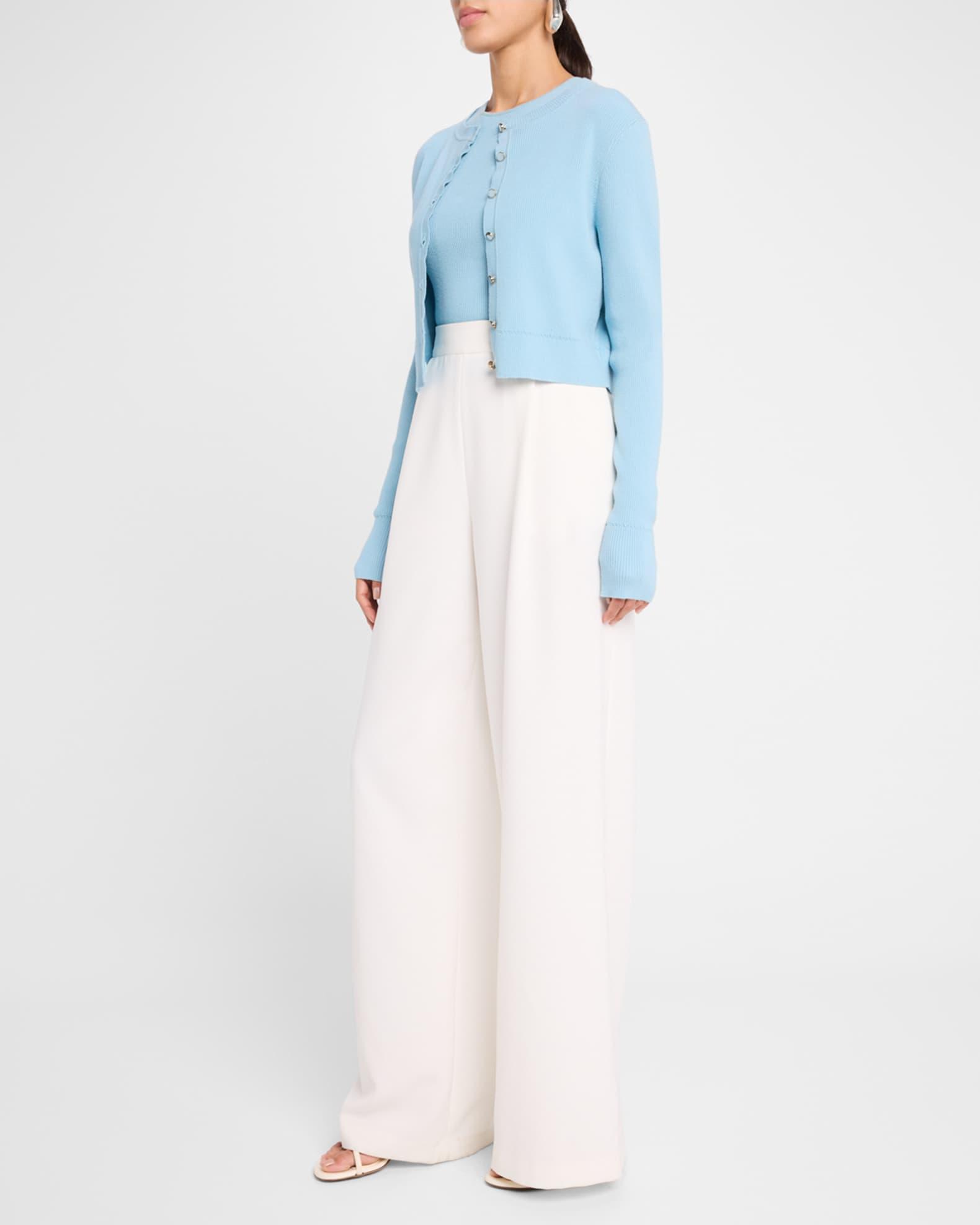 Zoe Classic Cropped Cardigan Product Image