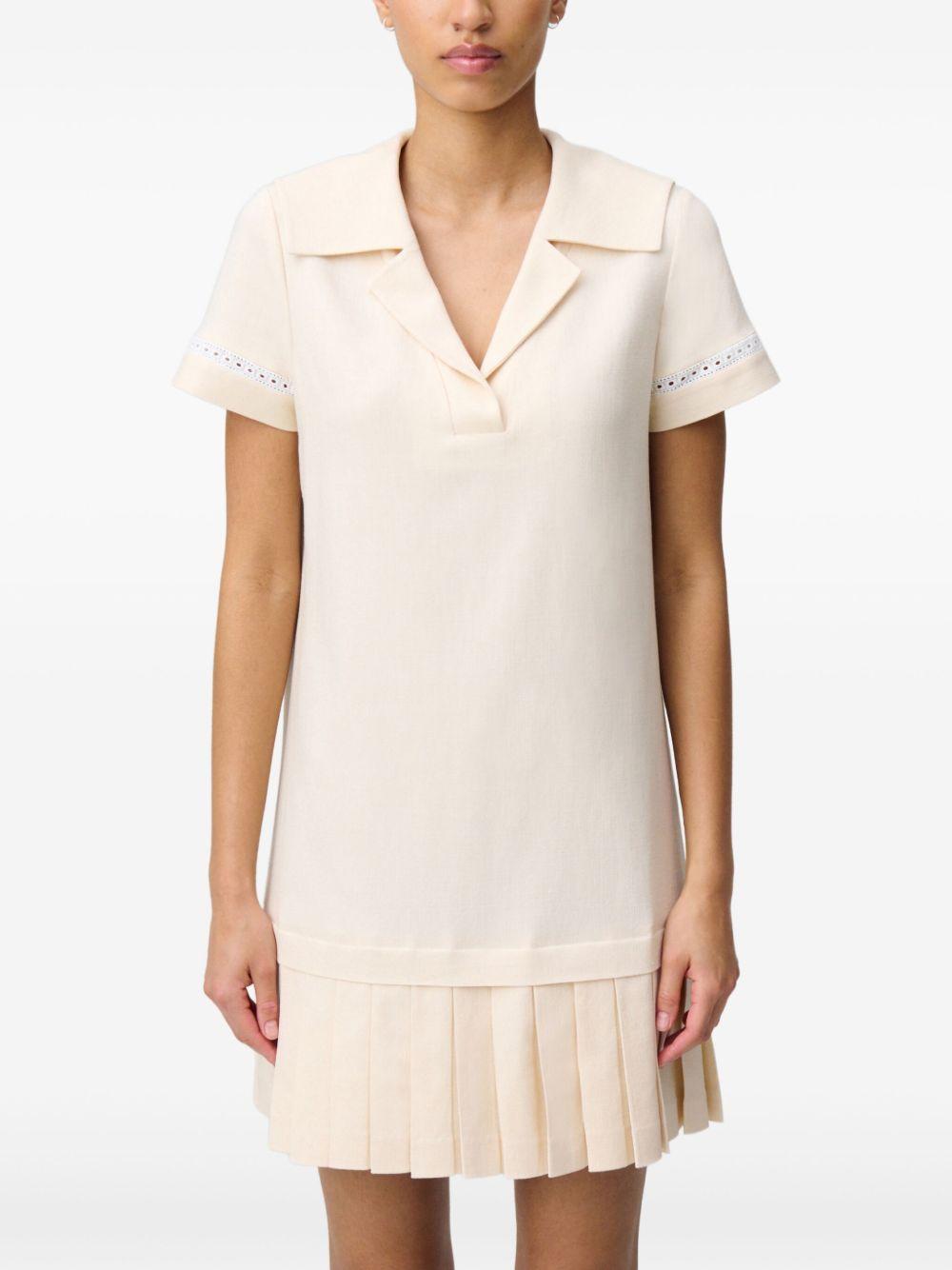 mini pleated dress Product Image