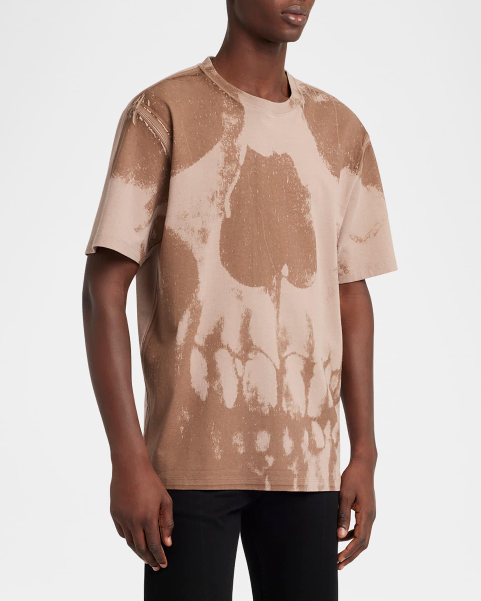 Men's Large Skull-Print T-Shirt Product Image