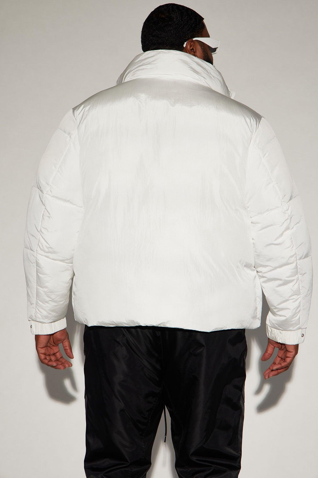 Fairmont Nylon Puffer Jacket - White Product Image
