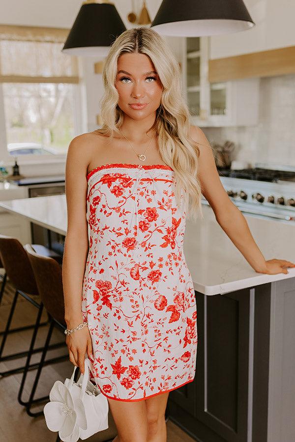 Whirlwind Romance Floral Mini Dress Product Image