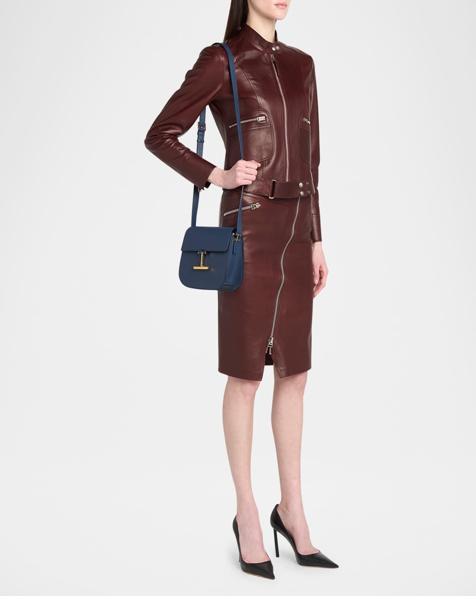 Tara Mini Crossbody Bag in Grain Leather  Product Image