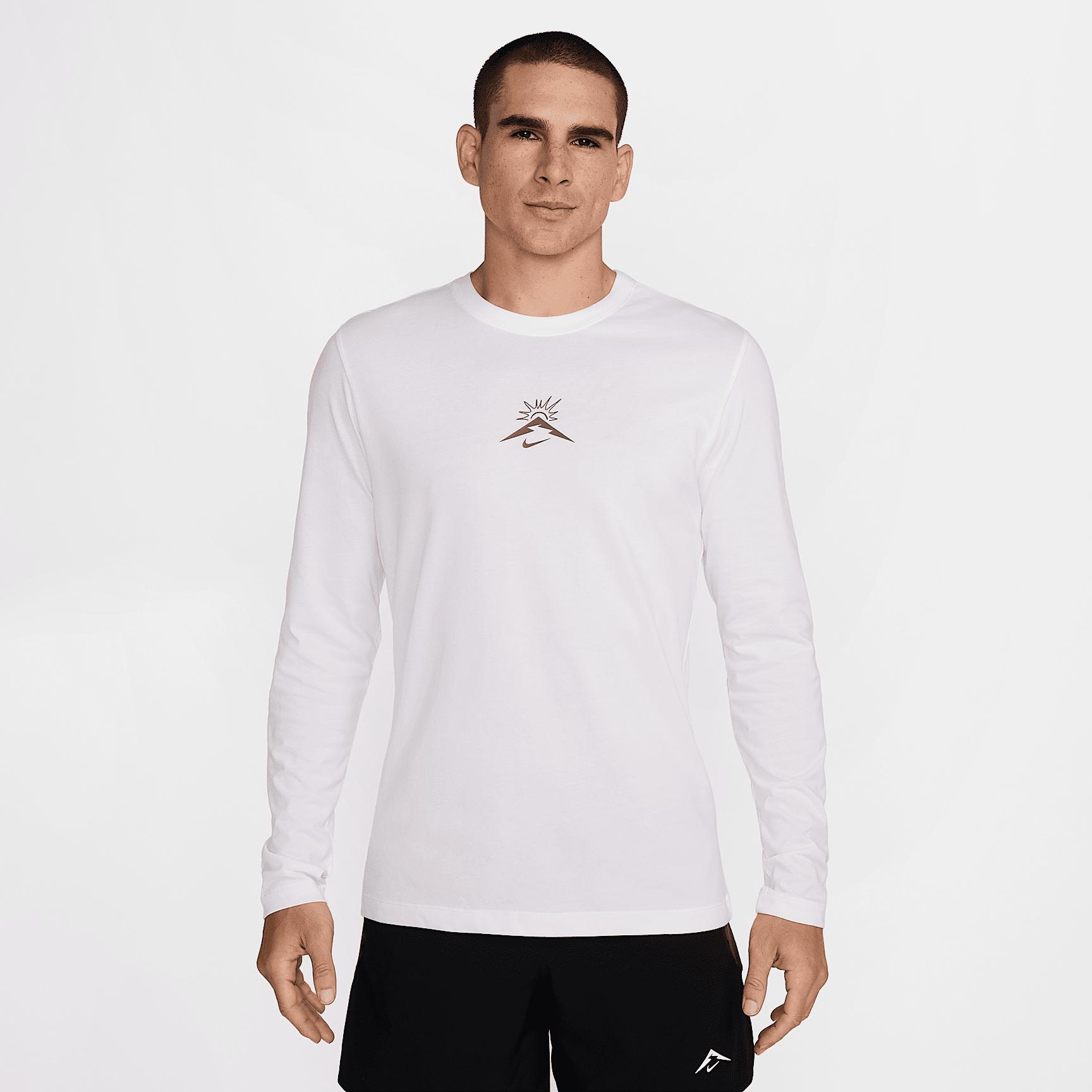 Nike Mens Trail Dri-FIT Long-Sleeve Running T-Shirt | HJ3601-100 Product Image