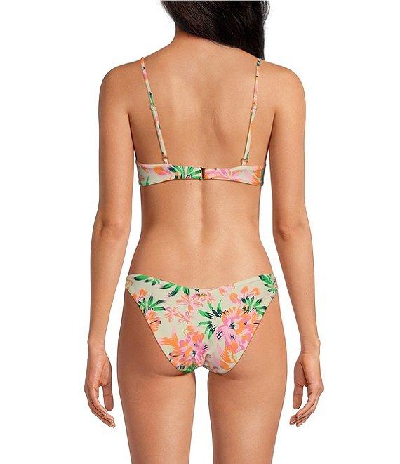 Maaji Splendour Bubbly Blossom Reversible Thin Side Classic Swim Bottom Product Image