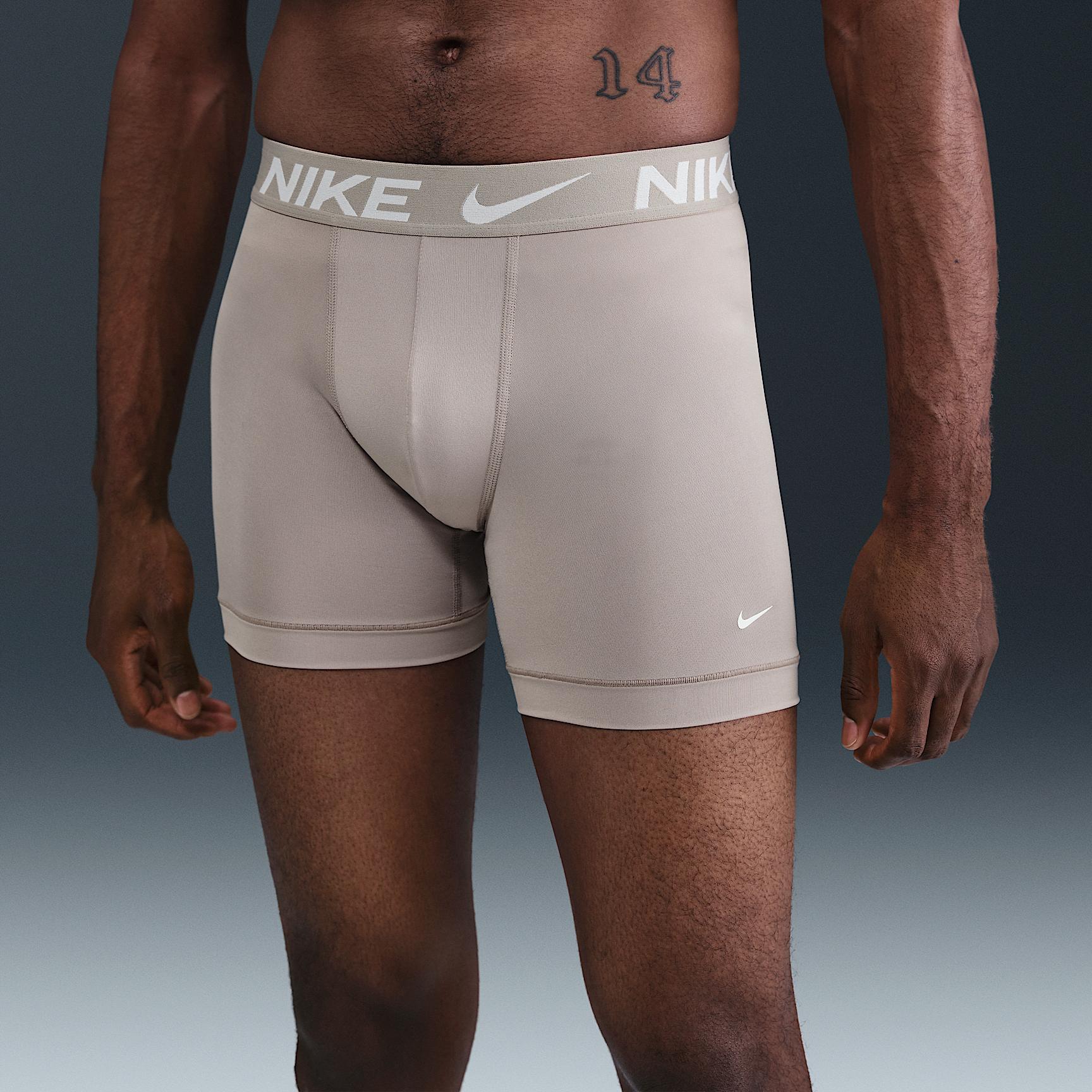 Nike Mens Essential Micro Dri-FIT Boxer Briefs (3-Pack) | KE1157-032 Product Image