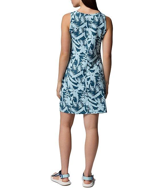 Columbia Women's Chill River Printed Crew Neck Sleeveless Shift Dress Product Image