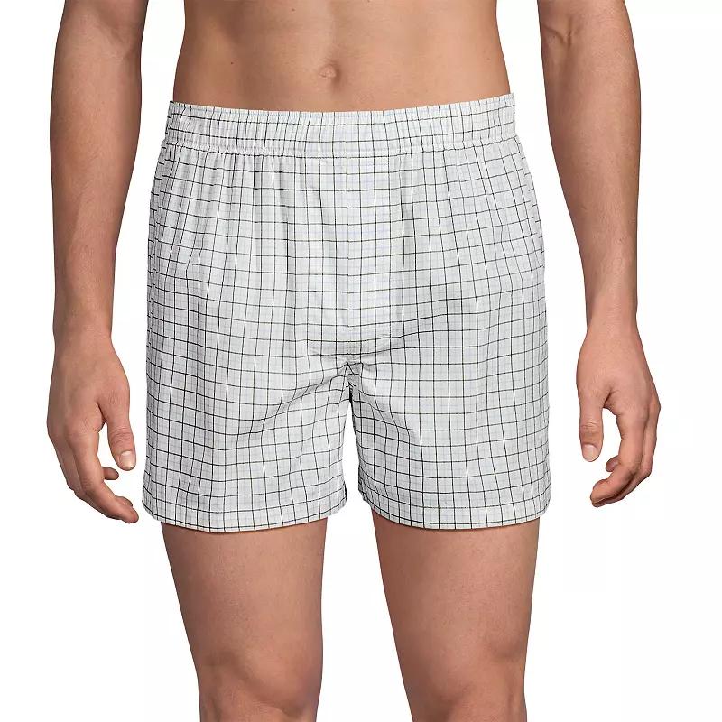 Men's Lands' End 3-Pack Essential Boxers,  Product Image